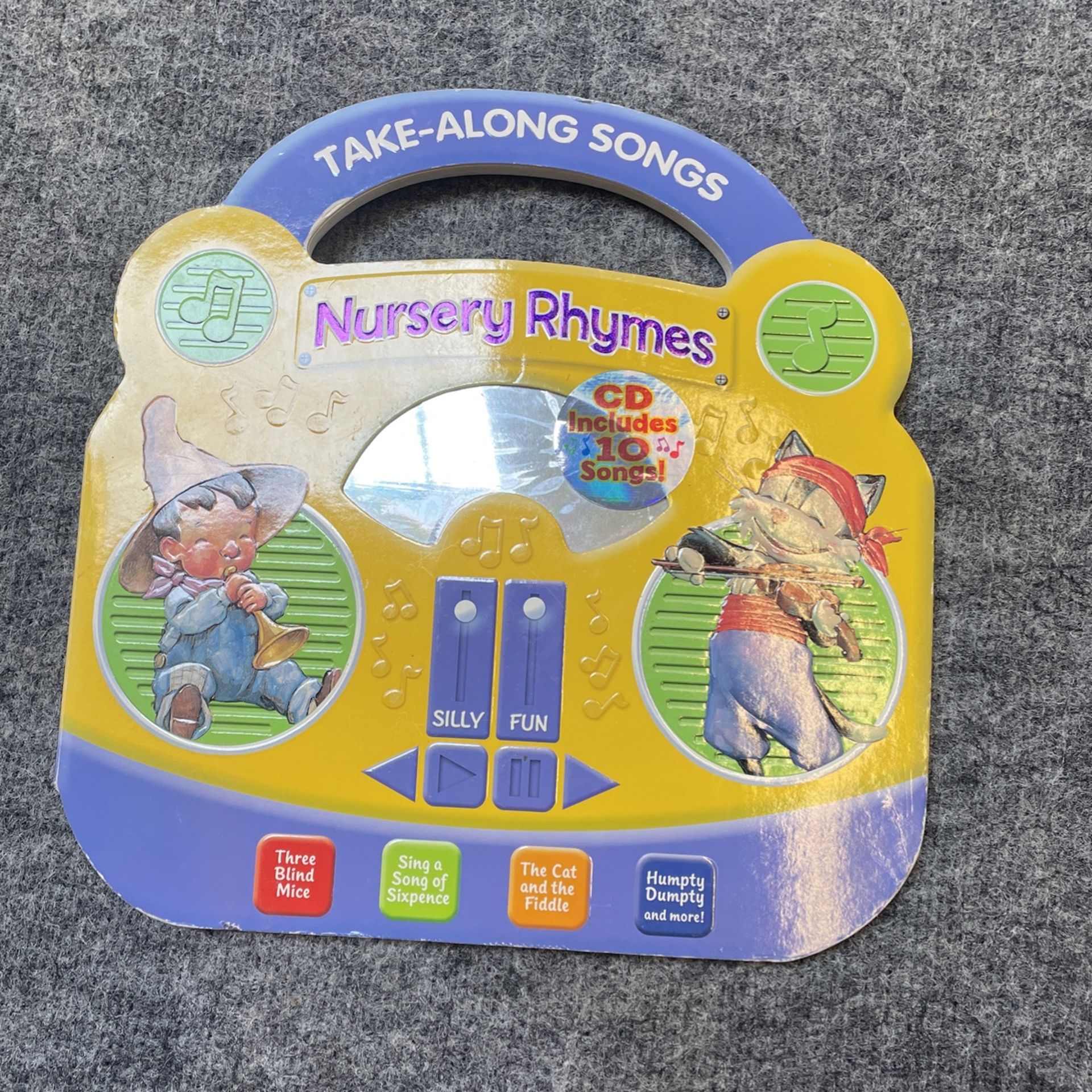 Take Along Songs Nursery Rhymes Book And CD