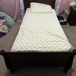 Twin Bed With Nighstand