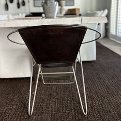 Pottery Barn Vintage Leather Chair 