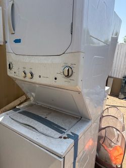 Stackable washer and dryer