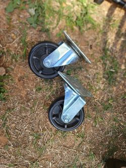 Commercial caster wheels