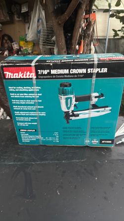 Shop Makita Pneumatic 16-Gauge 7/16 in.Medium Crown Stapler