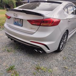 Rear Spoiler 2018 Hyundai Elantra