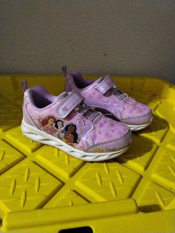 Disney Princess Girls Shoes Size 12