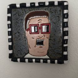 Handmade HANK HILL Artwork One Of A Kind Dammit Bobby!! 