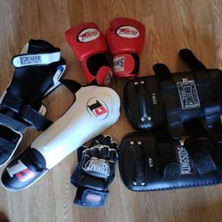 Muey Thai protective gear