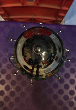 Glass center piece