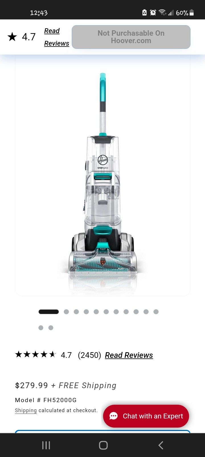 Hoover Carpet Cleaner