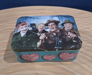 I LOVE LUCY Car Ride Collectible Tin 5.75"×4"×2.25"
