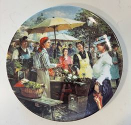 VTG "Die Ferienwoche der Familie Kappelmann" collector's plate series