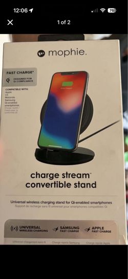Mophie charge stream convertible wireless charging stand