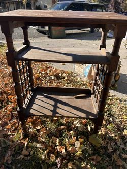 Unique Wizard Podium Or Book Shelf Antique