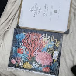 Ocean by The Creative Bunch Studio Gold Framed Art Print 20 in. x 16 in.