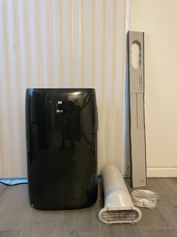 LG 8,000 BTU (DOE) 12,000 BTU (ASHRAE) Smart Portable Air Conditioner, 115V, Cools 350 Sq.Ft. (14' x 25' Room Size)