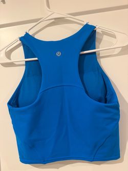 Lululemon Blue Racerback Sports Bra