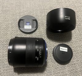 Zeiss Milvus 50mm F1.4 EF Mount Lens