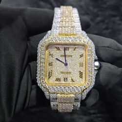 Men’s Watches Vvs Moissanite