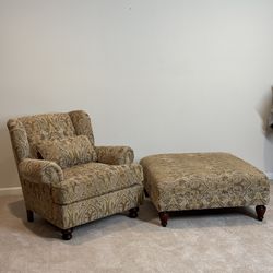 Chair and Ottoman Set 
