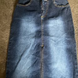 Jean Skirt