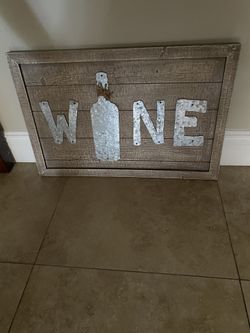 Wine sign