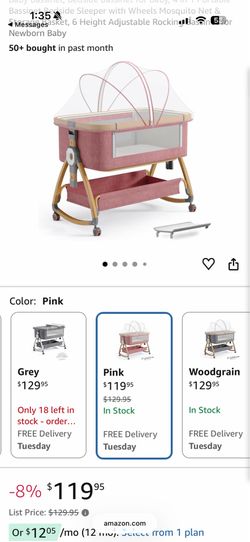Baby Bedside Bassinet