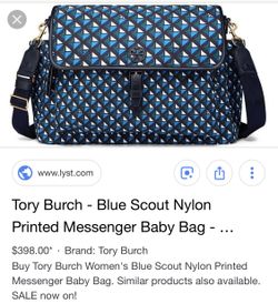 Tory Burch Messenger Baby Bag