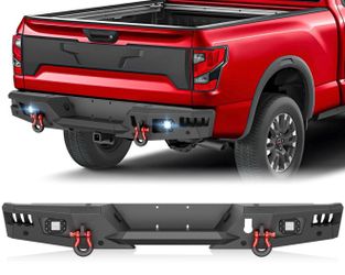 Rear bumper for 2016–2024 Nissan Titan  SKU:  XBCB-0127