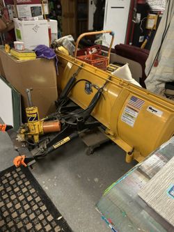 Myers Seven Foot Snow Plow It’s Ready To Go To Work And Pay For Itself 