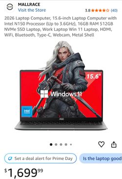 Gaming Laptop (1700 on amazon)