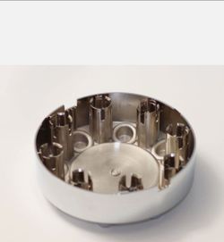 Set of 4 New Chrome 4x4 Wheel Center Caps Replacement for 2005-2018 F250 F350 SR