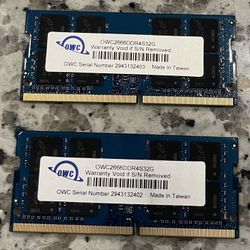 Selling 2 32 GB DDR4 Memory Chips
