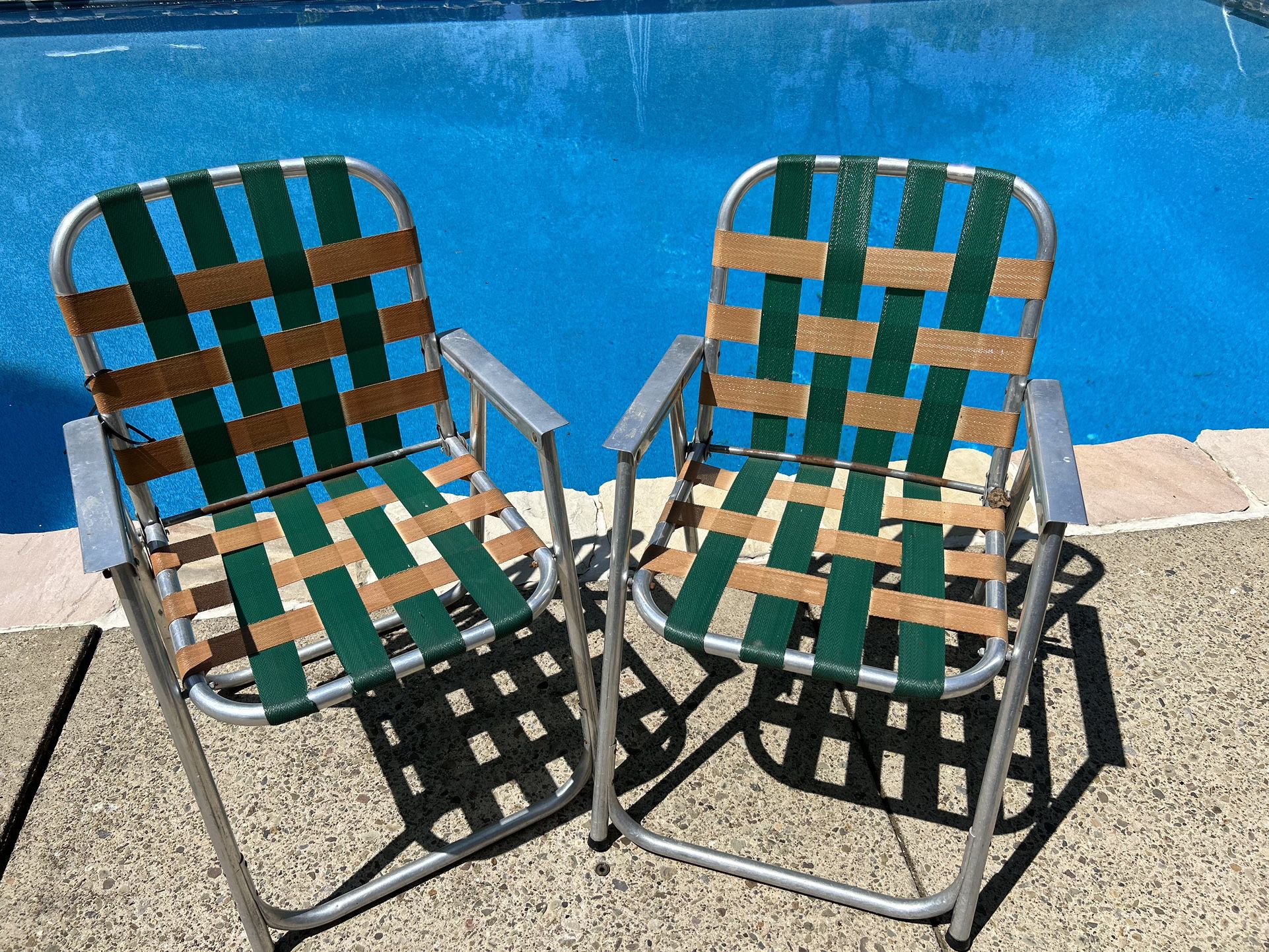  Vintage Strap Chairs