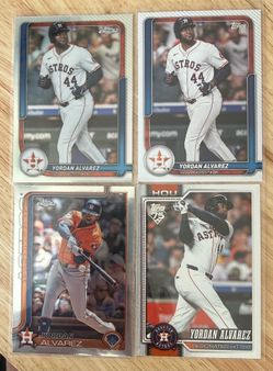 Yordan Alvarez trading cards