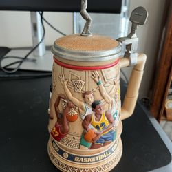 1993 Basketball Beer Stein From Avon