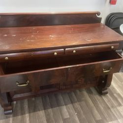 Antique Buffet Table