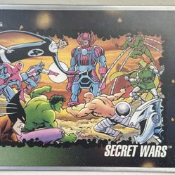 Secret War Trading Card 1992