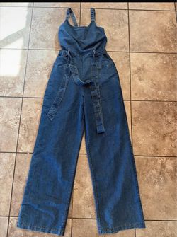 Women’s small denim romper