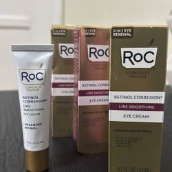 ROC retinol Correxion Lind Smoothing Eye Cream 