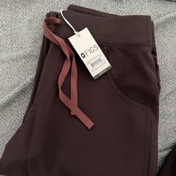 FIGS Espresso Kade Cargo Pants - Small Regular