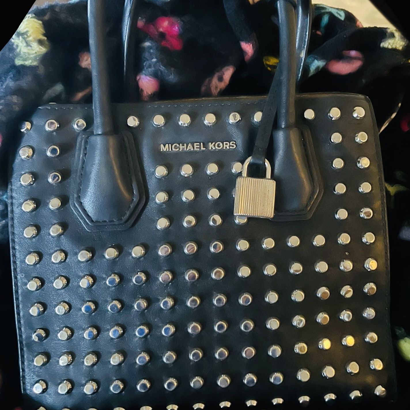 MK Small Black And Silver Handbag
