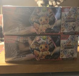 Prismatic Evolution Suprise Box And Booster Bundle