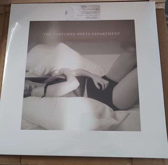 The Tortured Poets Department Vinyl Bonus Track - The manuscript With Hand Signed photo