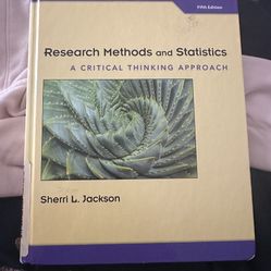 Research Methods and Statistics in Psychology 5th edition  