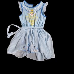 Disney Princess Cinderella Girls Romper Size Large 10/12