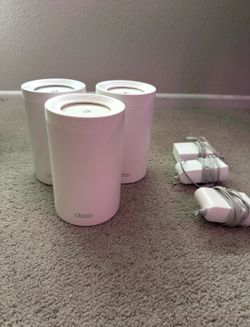 TP-Link Deco 7 Pro BE63 Tri-Band WiFi 7 BE1000 Whole Home Mesh System (3-Pack)