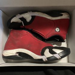 Gym Red Jordan 14s Size 11
