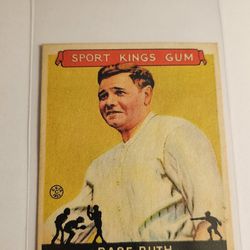 Babe Ruth Mickey Mantle Lot Baseball