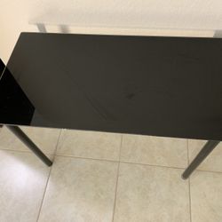 Glass Study Table 