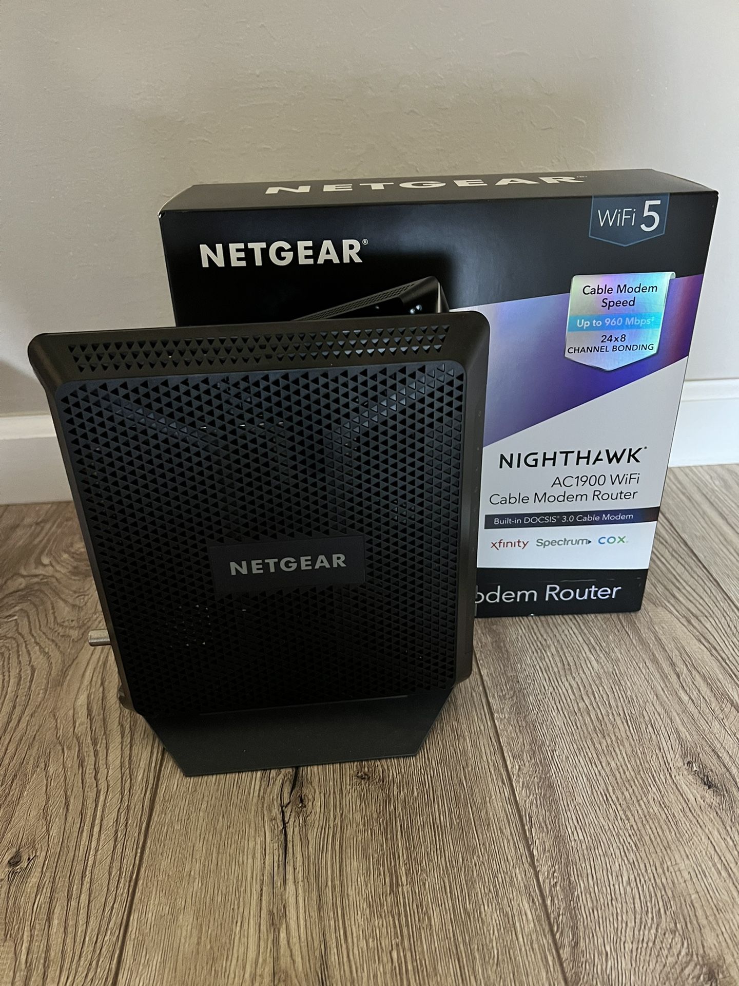 Netgear AC1900 Router with 3.0 Cable Modem
