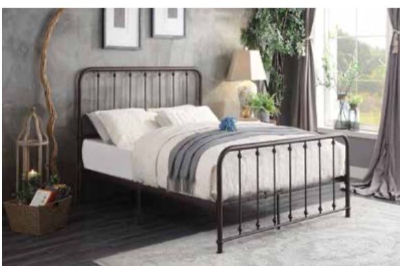 Full and queen beds —Bed Frame /Platfoarm $199 (Add mattress for $159)